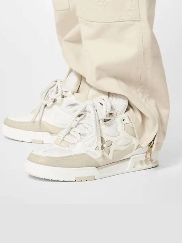 LV Skate Low Top Sneakers Beige - LOUIS VUITTON - BALAAN 2