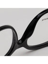 Glasses frame BE2356 3942 JACQUELINE black round horn rim - BURBERRY - BALAAN 6