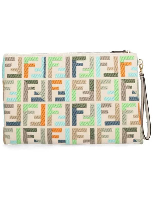 FF Logo Clutch Bag - FENDI - BALAAN 4