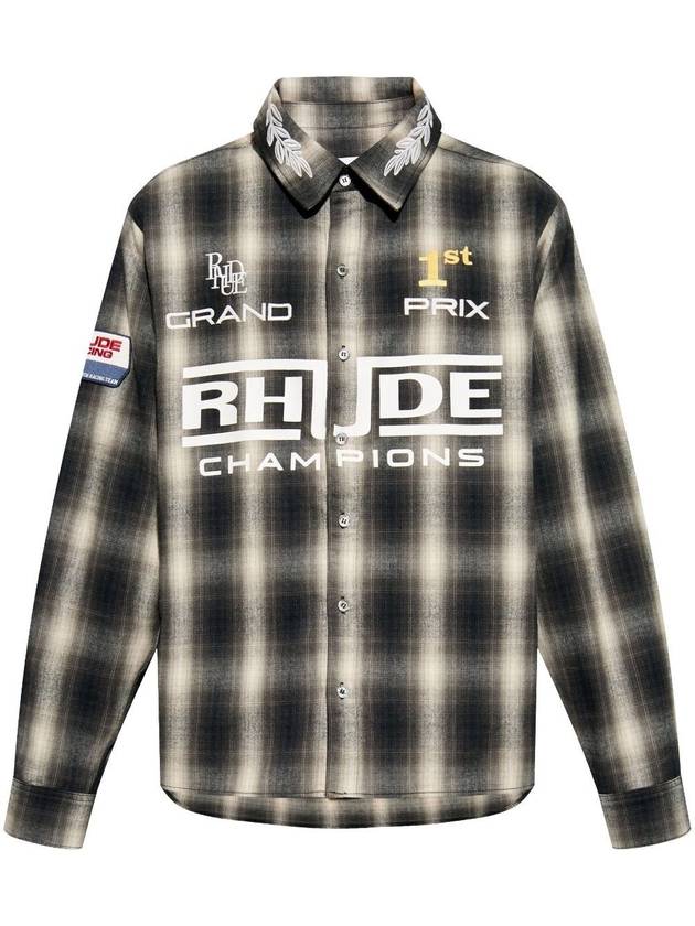 RHUDE RHUDE RACING FLANNEL - RHUDE - BALAAN 1