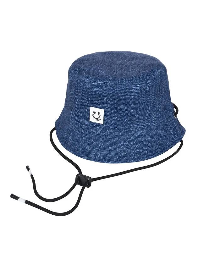 Reversible Bucket Hat MX3SA060BLU - P_LABEL - BALAAN 1