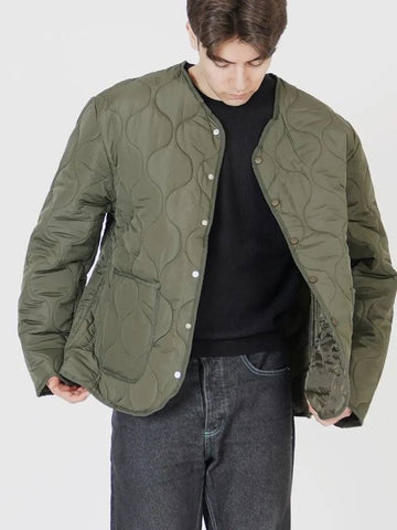 Quilting Light Up Down Jacket Khaki - CHANCE'S NOI - BALAAN 1