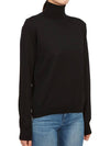 Women's Work In Progress Turtleneck Black - MAISON MARGIELA - BALAAN 4