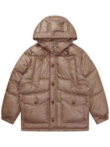 Goose Down Parka Brown - SOLEW - BALAAN 1