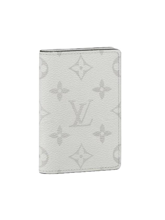 Pocket Organizer Card Wallet White - LOUIS VUITTON - BALAAN 1