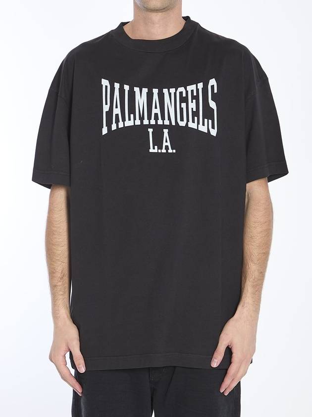 College T-Shirt - PALM ANGELS - BALAAN 1