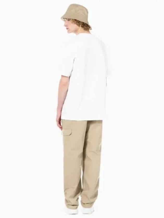 JEANS Men s Beige Carpenter Cotton Cargo Pants J323502 PF2 - CALVIN KLEIN - BALAAN 1