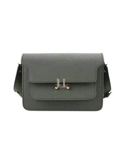 Saffiano Trunk Mini Shoulder Bag Olive Green - MARNI - BALAAN 2