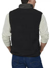 Men's Synchilla Fleece Vest Black - PATAGONIA - BALAAN 4