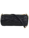 Tube Quilting Small Shoulder Bag Black - SAINT LAURENT - BALAAN 3