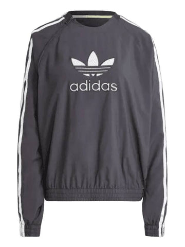 Adilenium 2 Crew Sweatshirt Black - ADIDAS - BALAAN 1