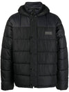 Logo Patch Padded Black - BARBOUR - BALAAN 1