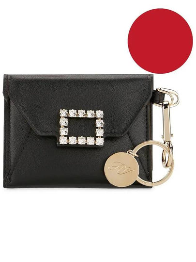 Keychain Pouch Card Wallet Black - ROGER VIVIER - BALAAN 2