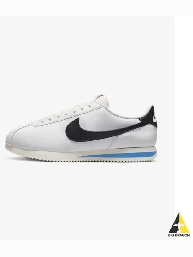 Cortez Low Top Sneakers White Black - NIKE - BALAAN 2