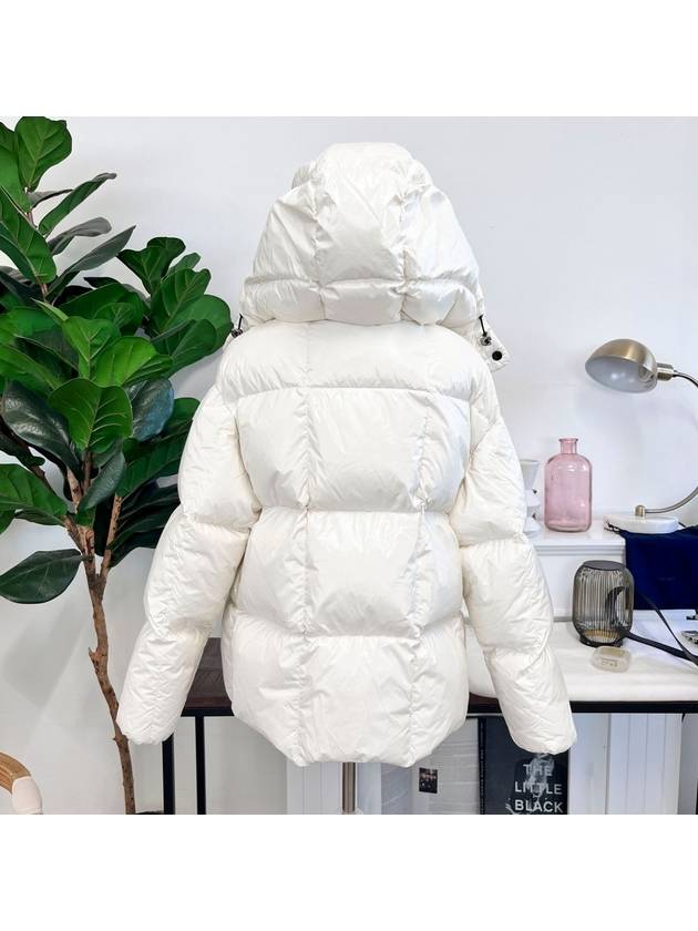 Parana Parana short down jacket white - MONCLER - BALAAN 7