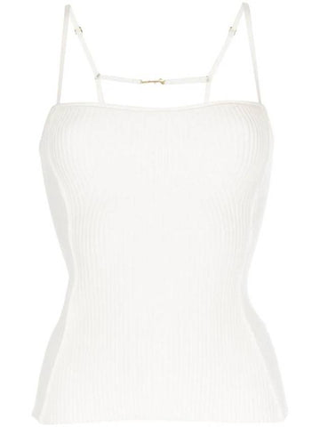 Sierra ribbed knit top 241KN3542355110 - JACQUEMUS - BALAAN 1