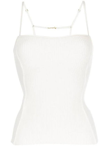 Sierra ribbed knit top 241KN3542355110 - JACQUEMUS - BALAAN 1