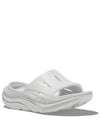 Ora Recovery Slide 3 Slippers White - HOKA ONE ONE - BALAAN 2