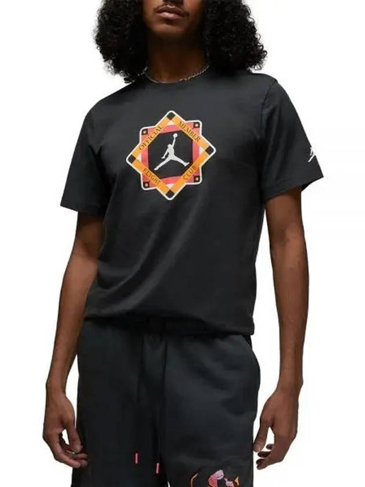 Jordan Flight MVP Graphic Short Sleeve T-shirt Black - NIKE - BALAAN 2