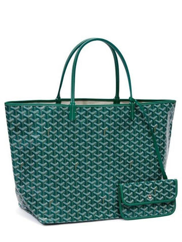 Saint-Louis GM Tote Bag Green - GOYARD - BALAAN.