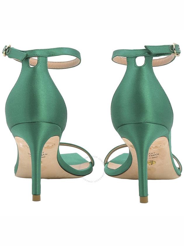 Stuart Weitzman Ladies Kelly Green Nudistcurve 75 Sandals, Brand Size 35 ( US Size 4.5 ) - STUART WEITZMAN - BALAAN 3