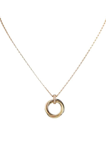 Trinity Necklace Gold - CARTIER - BALAAN 1