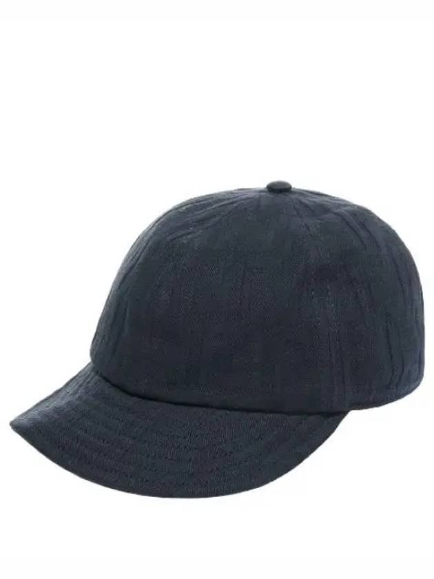 Semi Motif Denim Ball Cap Blue - FENDI - BALAAN 2