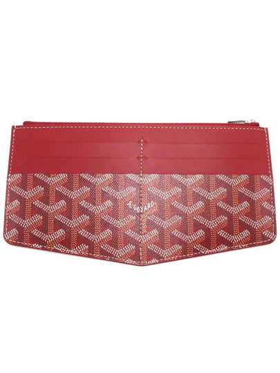 Women s Goyard APMLOUISE 02 Red Goyardin Canvas Insert Ruid MM Card Wallet gt business Gangbuk used luxury goods - GOYARD - BALAAN 2