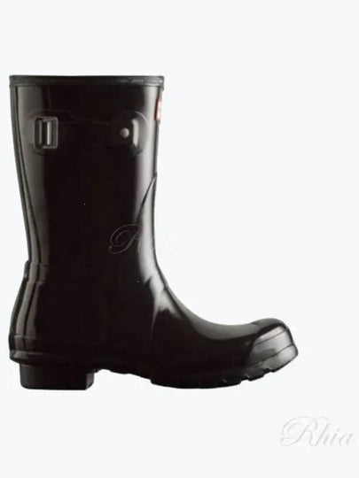 Original Short Gloss Rain Boots Black - HUNTER - BALAAN 2