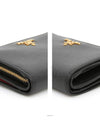 1ML225 Saffiano Wallet Compact Medium Triangle Logo - PRADA - BALAAN 8