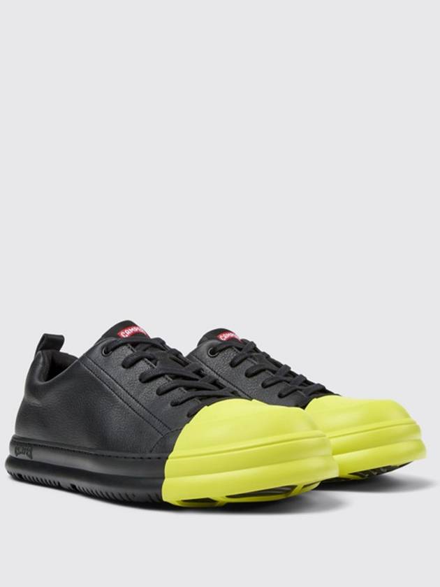 Junction Runner Leather Low-Top Sneakers Black - CAMPER - BALAAN 3