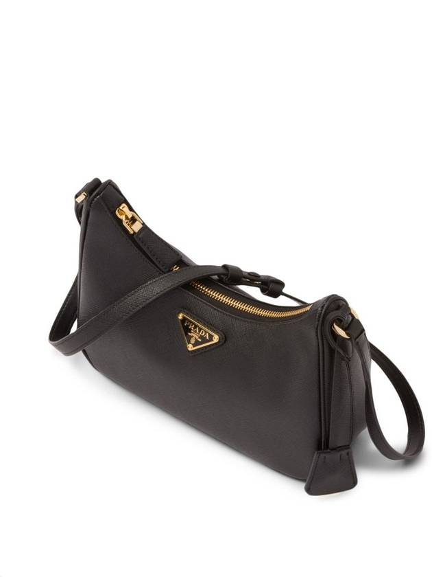 Re-Edition Saffiano Leather Mini Bag Black - PRADA - BALAAN 6