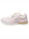 Pink Technical Canvas Suede Drive Women s Sneakers 36 5 - HERMES - BALAAN 5