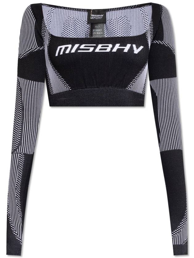 MISBHV Top With Logo, Women's, Black - MISBHV - BALAAN 1