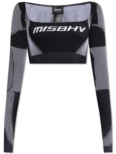 MISBHV Top With Logo, Women's, Black - MISBHV - BALAAN 1