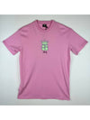 King S Short Sleeve T-Shirt Lemonade Pink - STUSSY - BALAAN 8