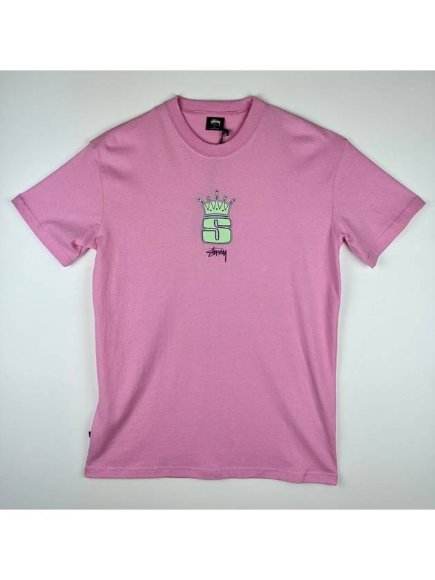 AU AUSTRALIA KING S HW SS TShirt ST0L0134 Lemonade Pink MENS - STUSSY - BALAAN 2