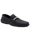 Three Stripe Pierced Loafers Black - BALLY - BALAAN 3