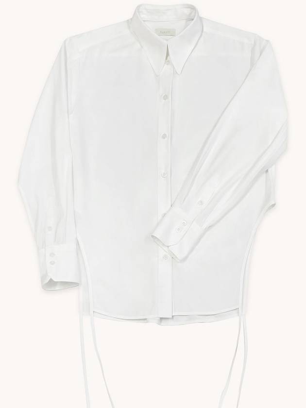 Side Cut out Strap Shirt WHITE Women s - RUBATI - BALAAN 6