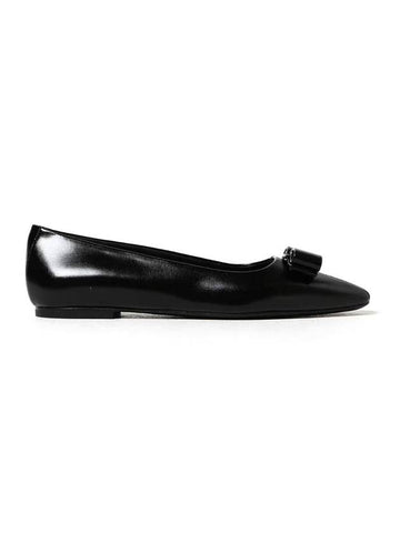 Salvatore 01G355 766408 Vara Bow Ballet Flats - SALVATORE FERRAGAMO - BALAAN 1