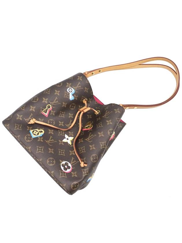 Women s Louis Vuitton M44369 Monogram Canvas Lovelock MM Bucket Bag 2WAY gt shoulder Gangbuk used luxury goods - LOUIS VUITTON - BALAAN 8