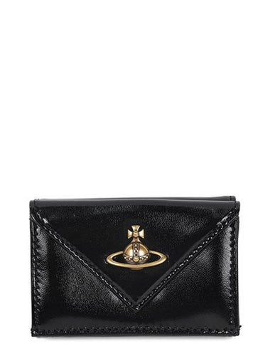 ORB Envelope Half Wallet Black - VIVIENNE WESTWOOD - BALAAN 1