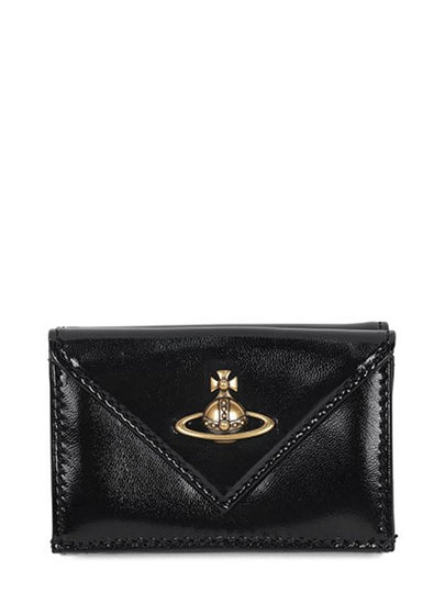 ORB Envelope Half Wallet Black - VIVIENNE WESTWOOD - BALAAN 2