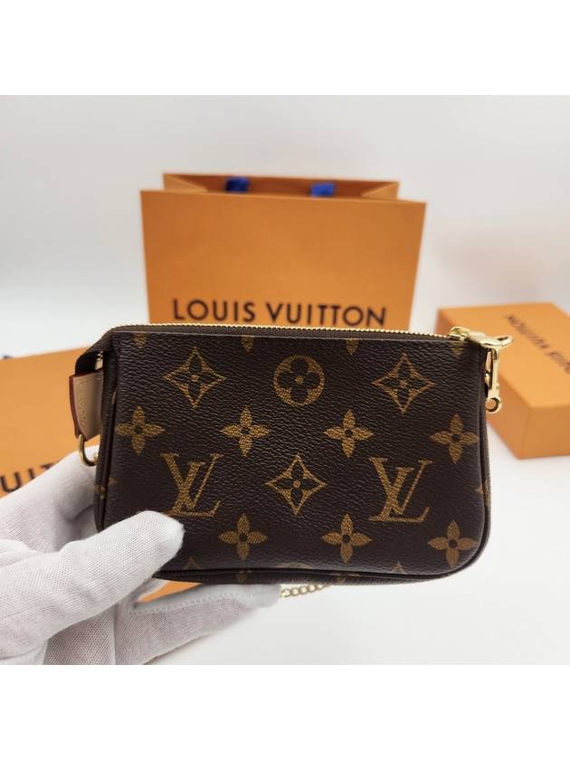 Monogram Mini Pochette Shoulder Bag Brown - LOUIS VUITTON - BALAAN 8