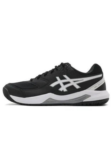 Gel Dedicate 8 Tennis Low Top Sneakers Black - ASICS - BALAAN 1