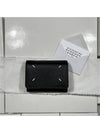 Stitch Leather Tri-Fold Half Wallet Black - MAISON MARGIELA - BALAAN 7