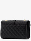 Matelasse Envelope Small Shoulder Bag Black - SAINT LAURENT - BALAAN 3