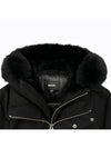 Edwardian Blue Fur Hooded Down Parka Black - MACKAGE - BALAAN 5