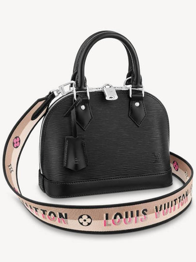 Alma BB Epi Tote Bag Black - LOUIS VUITTON - BALAAN 2