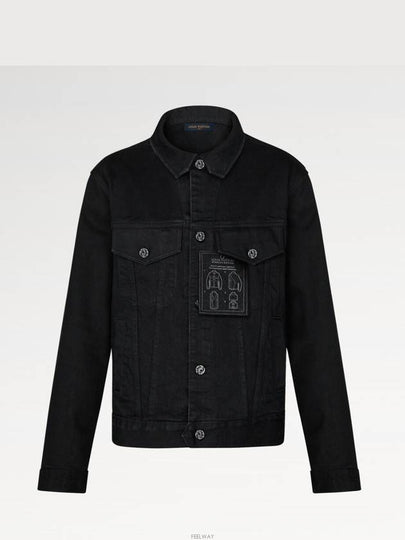 DNA Denim Jacket Black - LOUIS VUITTON - BALAAN 2